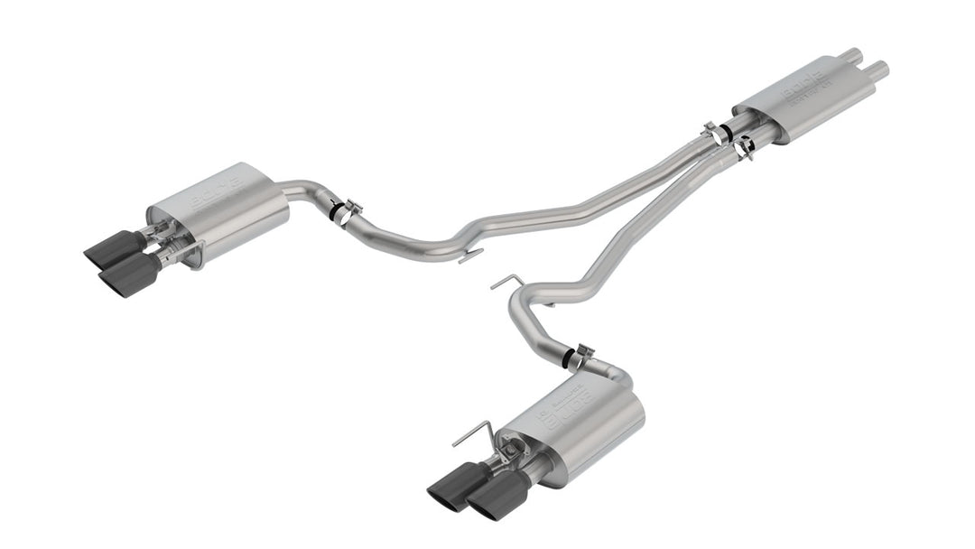 Borla 18-20 Ford Mustang GT 5.0L AT/MT ECE Cat-Back Exhaust w/ Active Valve (Fits Convertible)