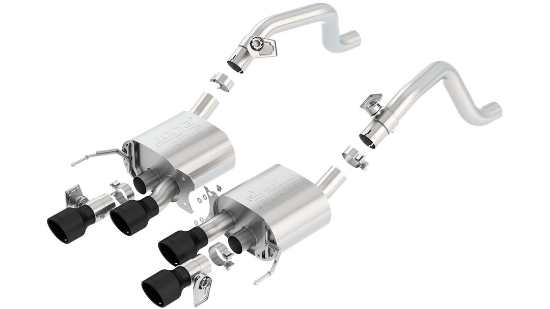 Borla Corvette Stingray ATAK Axle-Back Exhaust