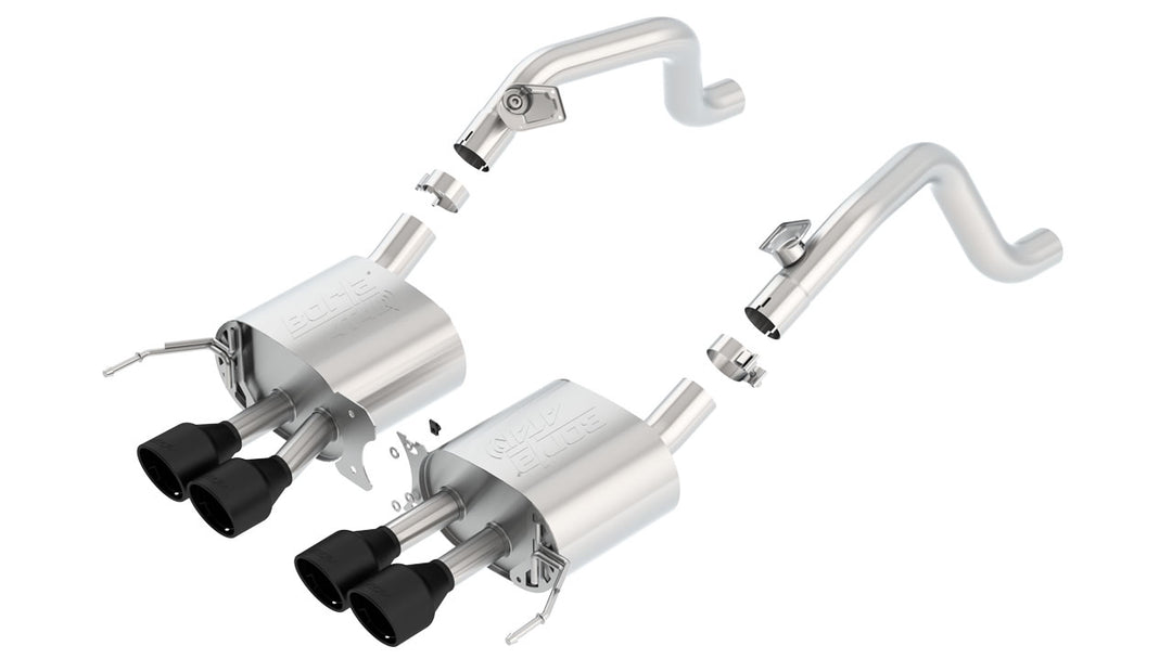 Borla Corvette Stingray ATAK Axle-Back Exhaust
