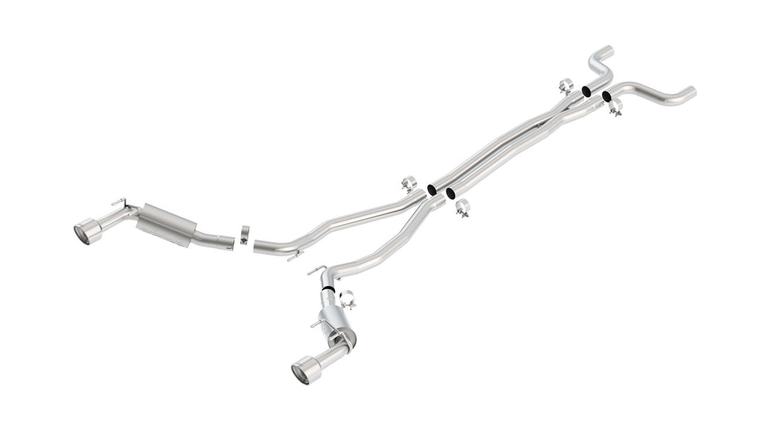 Borla 2010 Camaro 6.2L V8 S Type Catback Exhaust (does not work w/ factory ground affects package -