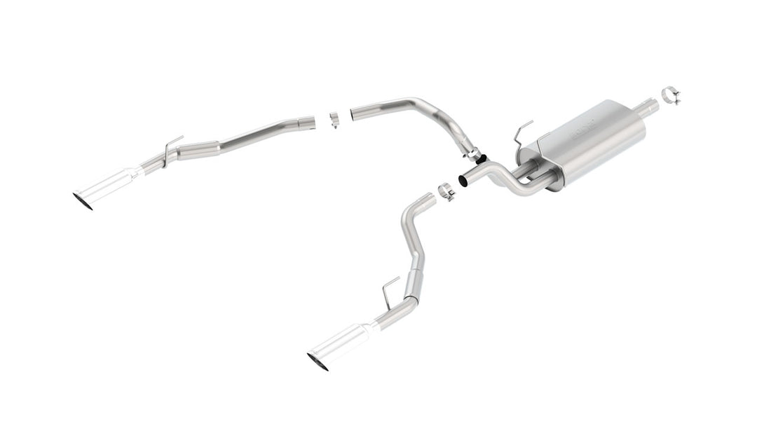 Borla Cat-Back Touring 09-15 Ram 1500 5.7L EC SB Truck Single Spilt Rear Exit Through Bumper