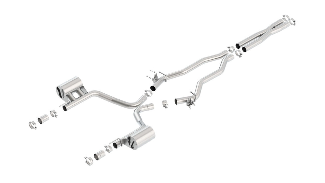 Borla 2015-2022 Charger SRT 392 / Scat Pack 6.4L Atak Catback Exhaust Single Split Rear Exit