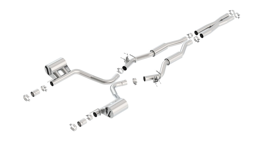 Borla 15-16 Dodge Challenger SRT 392 S-Type Catback Exhaust Single Split Rear Exit (No Tip)