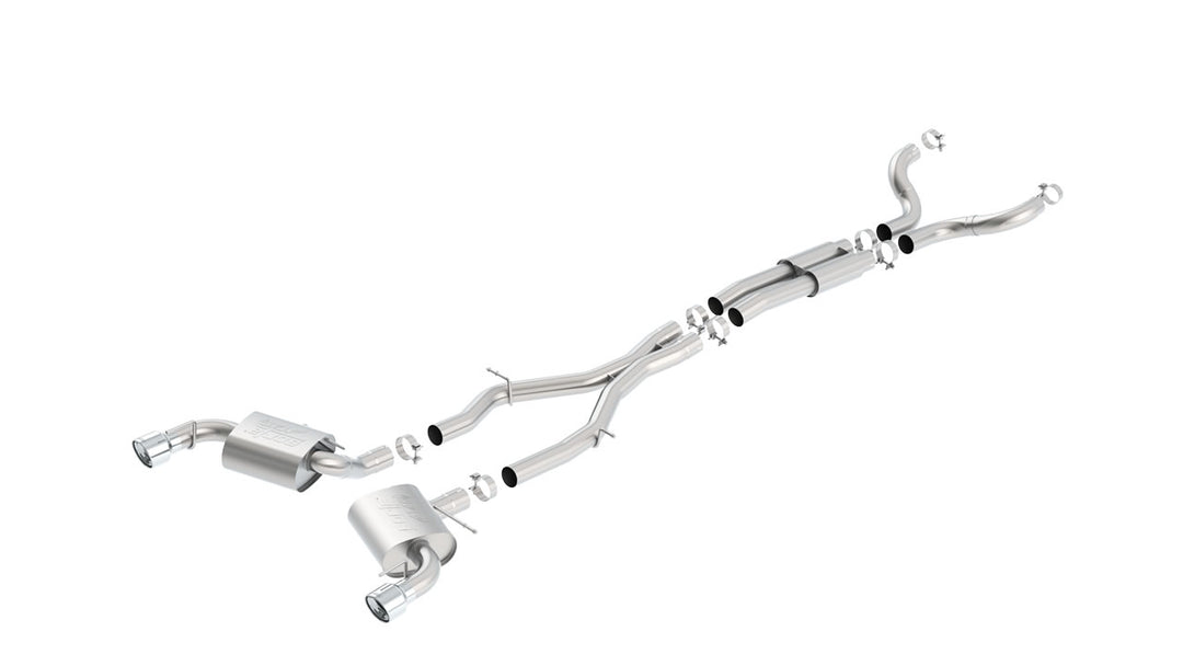 Borla 16-17 Chevy Camaro SS 6.2L ATAK Catback Single Split Rear Exit Exhaust w/Single Tips
