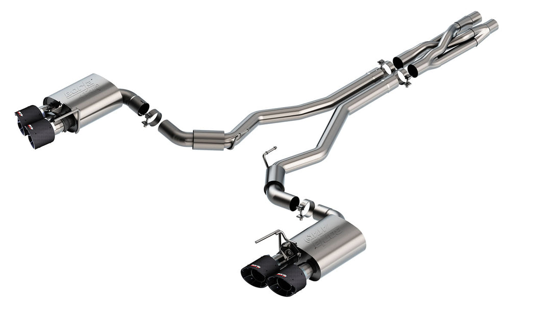 Borla 2020 Ford GT500 5.2L AT 3in ATAK CatBack Exhaust w/ Carbon Fiber Tips