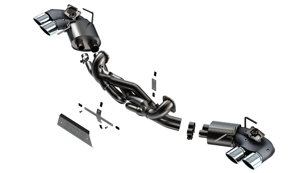 Borla 20-23 Chevrolet Corvette Stingray ATAK Cat-Back Exhaust System (Euro Spec)