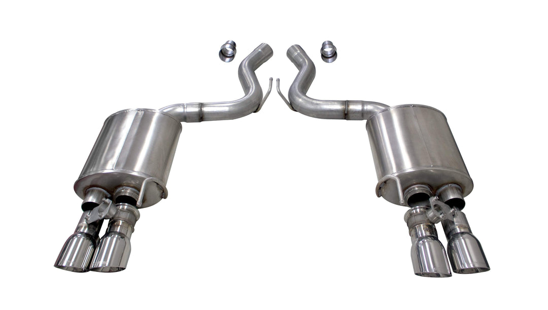 Corsa 2009-2013 Chevrolet Silverado Reg. Cab/Long Bed 1500 4.8L V8 Polished Sport Cat-Back Exhaust