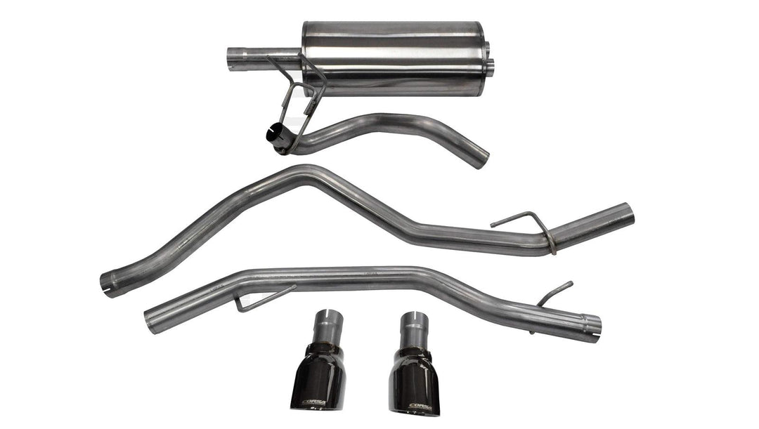Corsa 09-23 RAM 1500 Classic 3in Cat-Back Extreme Black Tips