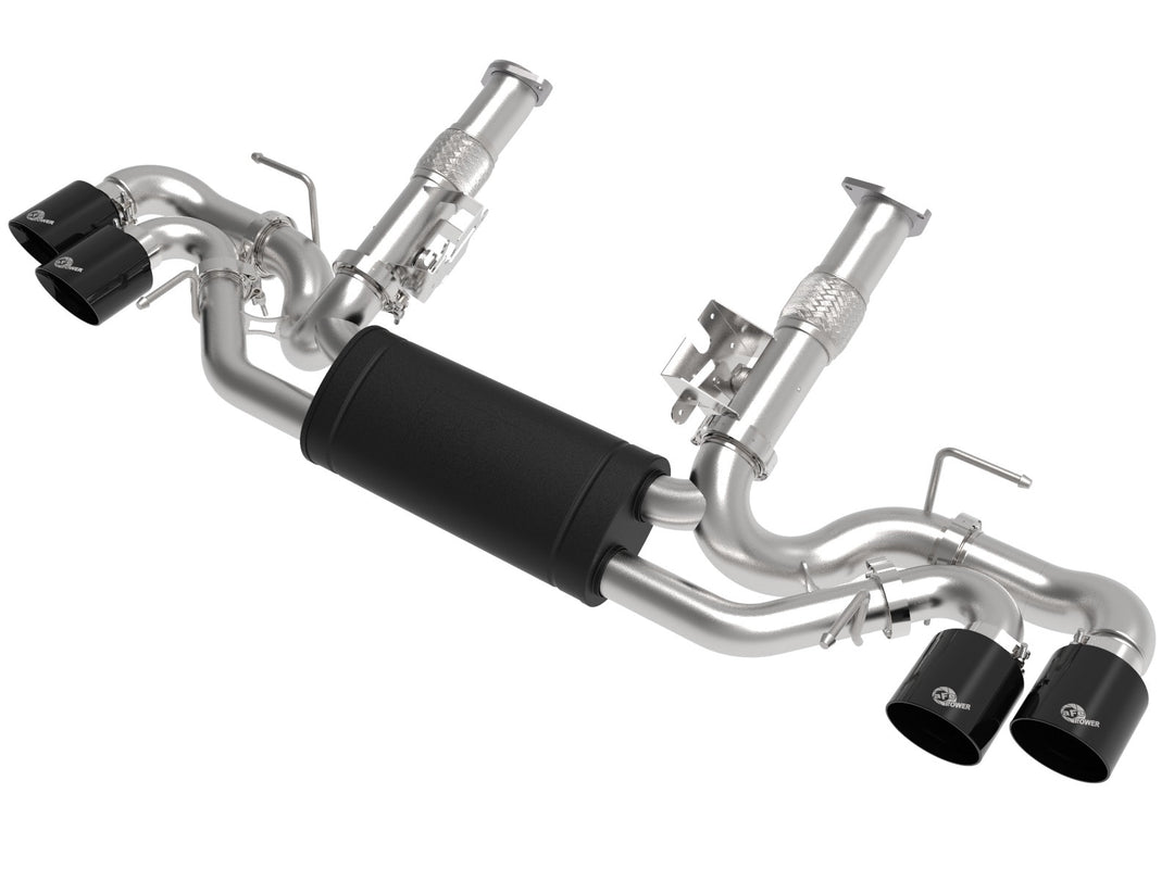 aFe MACH Force-Xp 2-1/2in 304SS Cat-Back 2020 Chevy Corvette (C8) 6.2L Tip