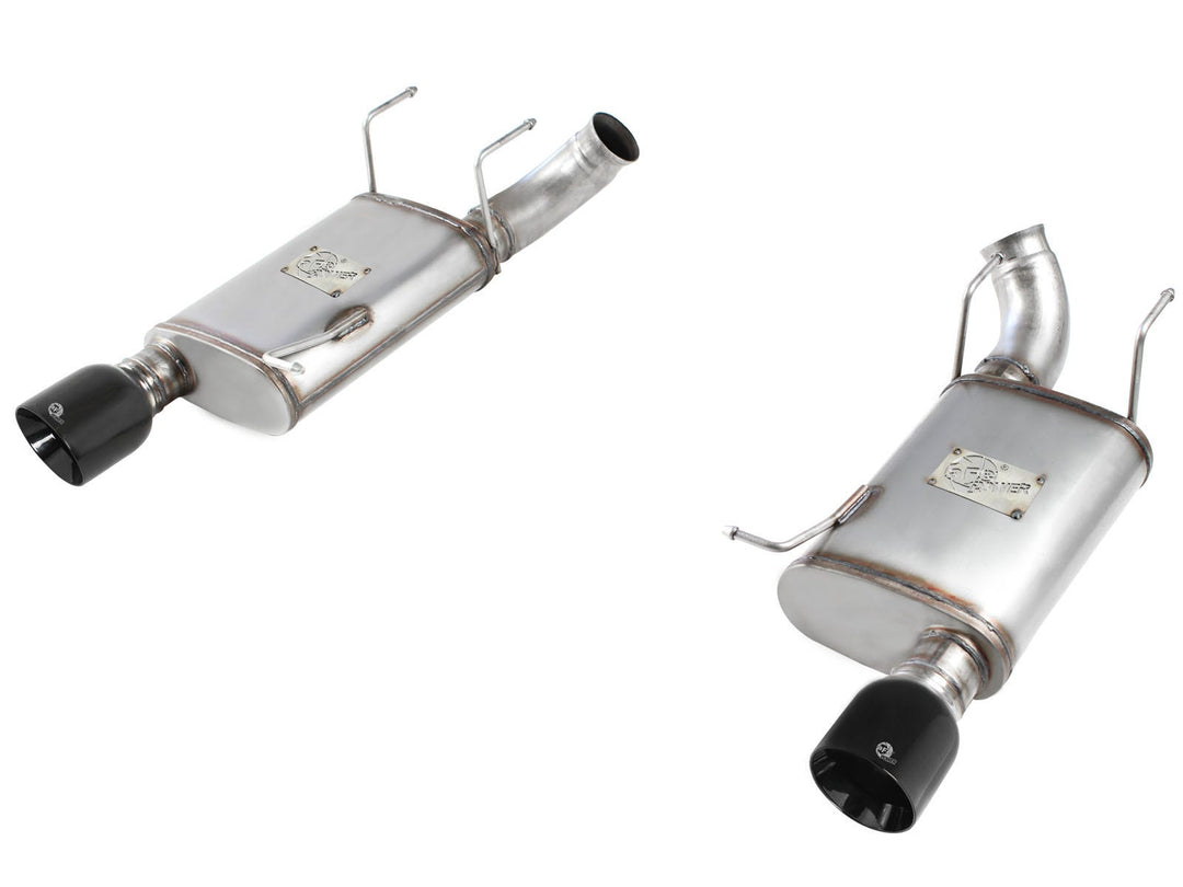 aFe MACHForce XP Exhaust 11-14 Ford Mustang GT V8-5.0L 3in. Stainless Steel Axle-Backs