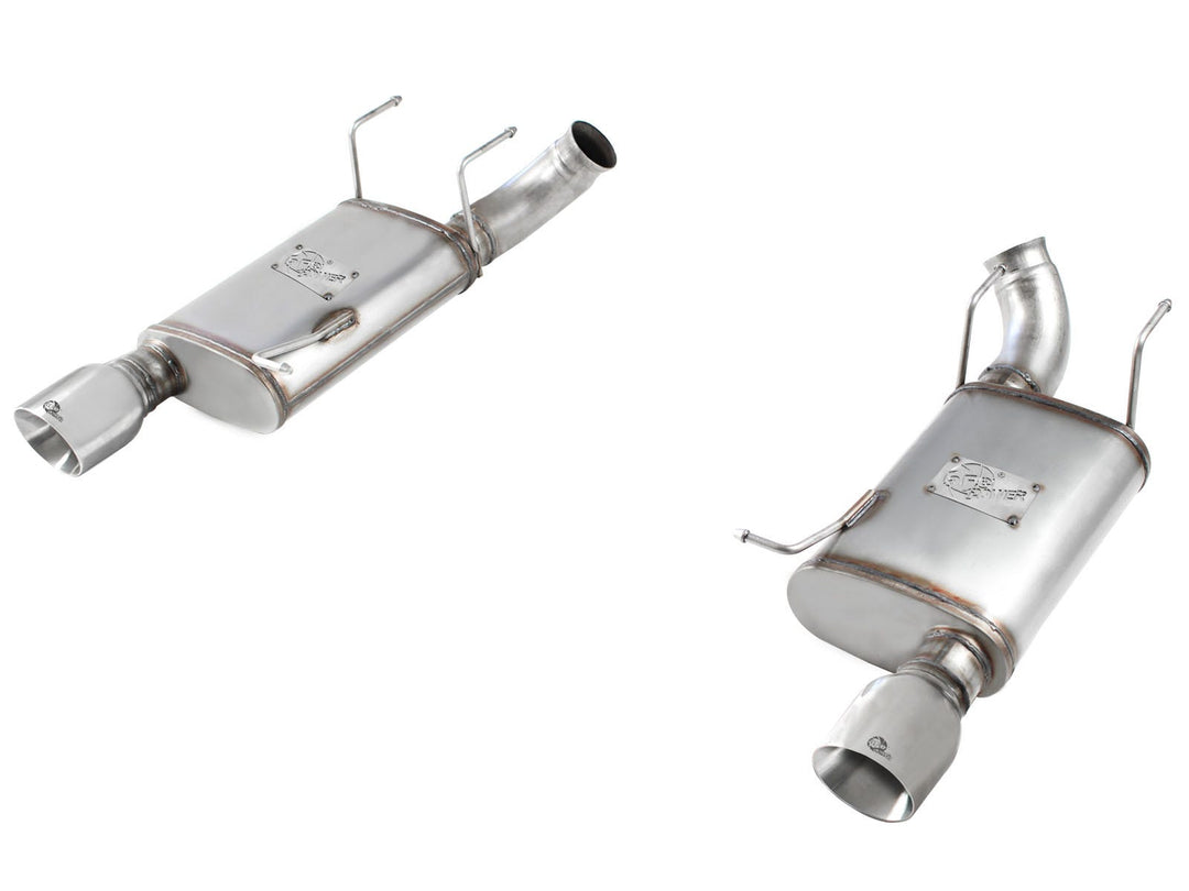 aFe MACHForce XP Exhaust 11-14 Ford Mustang GT V8-5.0L 3in. SS Axle-Backs