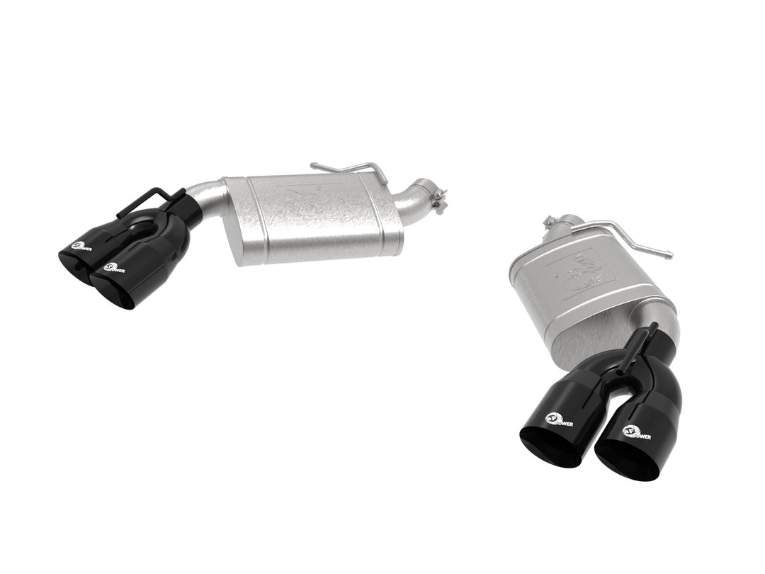 aFe POWER MACH Force-Xp 3in Axle-Back Exhaust 16-20 Chevrolet Camaro SS V8 6.2L w/Mufflers