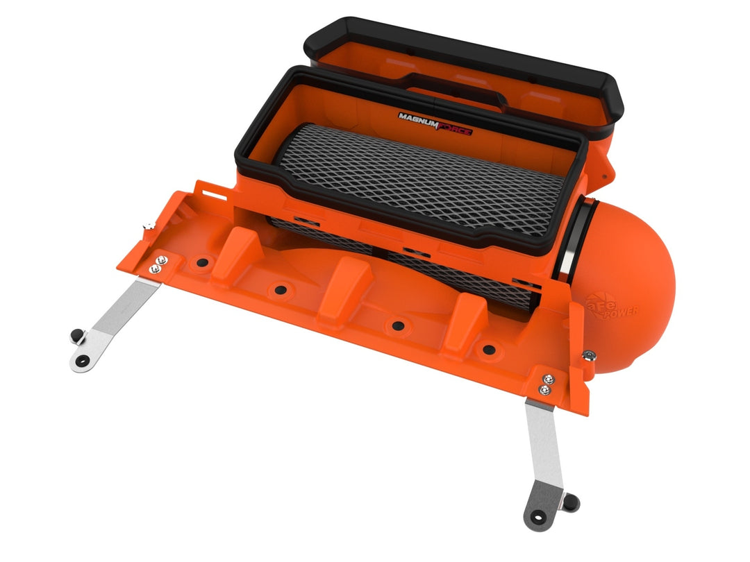 aFe RAM 1500 TRX Magnum FORCE Stage2 Orange Edition Cold Air Intake
