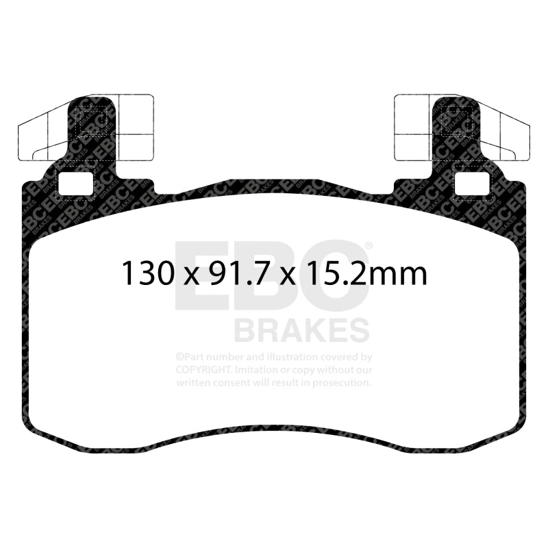 EBC 2019+ Genesis G70 2.0T Bluestuff Front Brake Pads