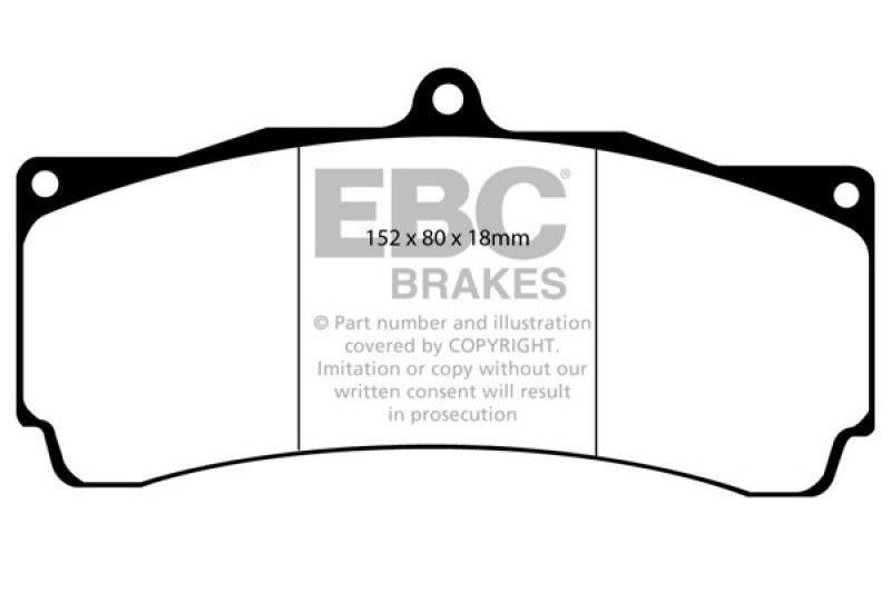 EBC Brakes Redstuff Ceramic Brake Pads