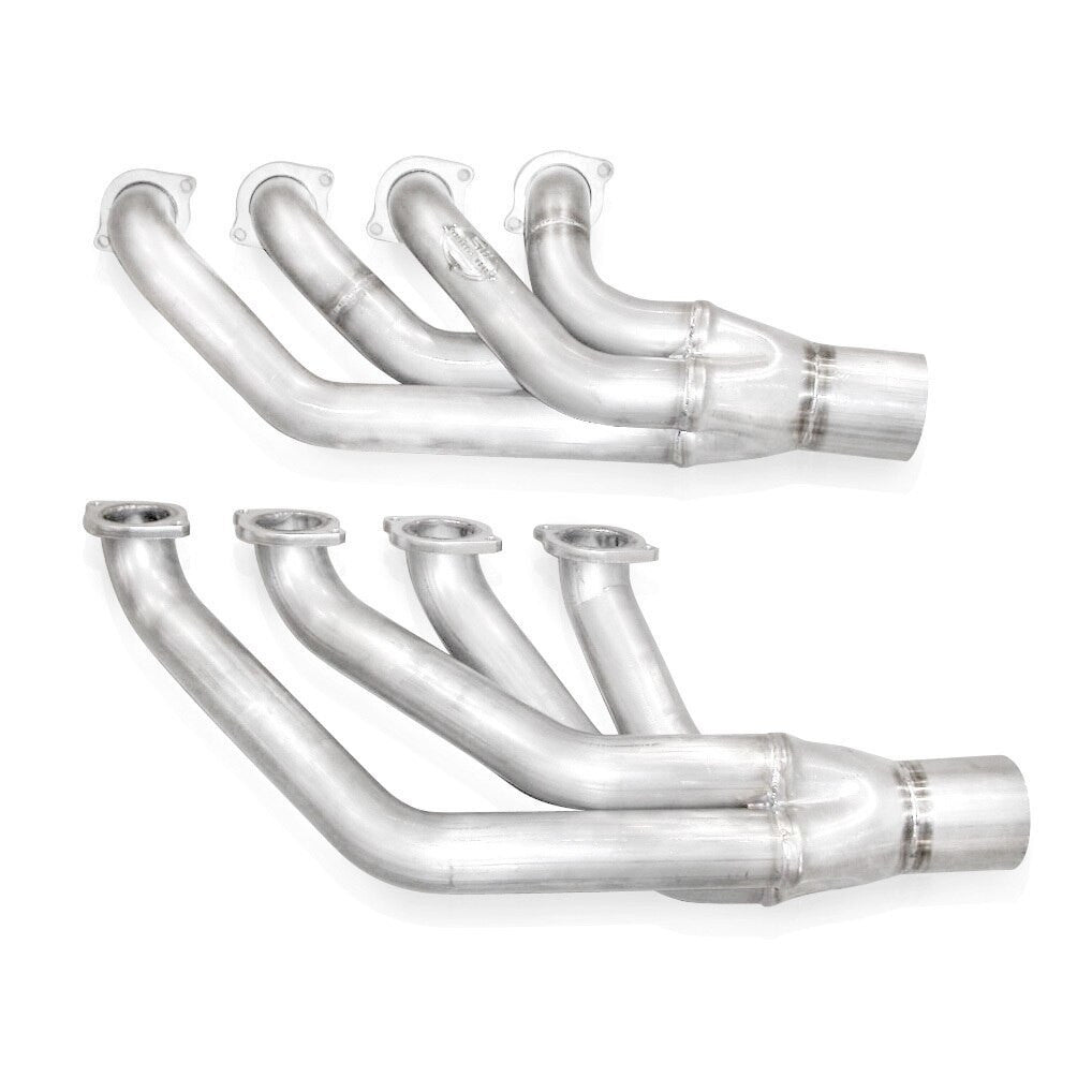 Stainless Works Big Block Ford Flat Tall Oval Port Header 304SS Exhaust Flanges 2-1/4in Primaries