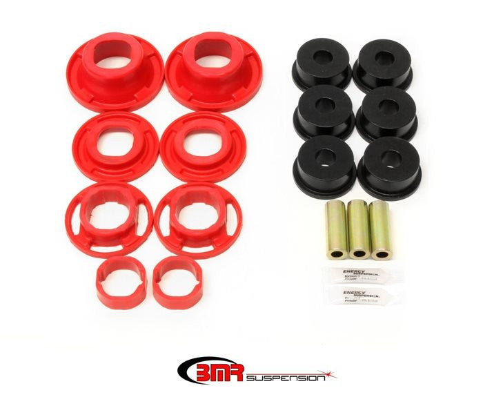 BMR 12-15 5th Gen Camaro Street Version Rear Cradle Bushing Kit (BK001 BK040)/Red
