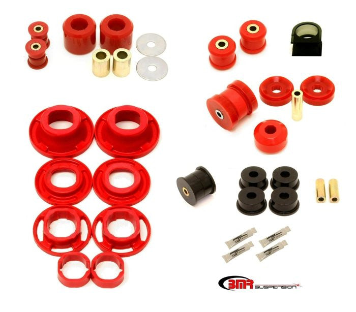 BMR 12-15 5th Gen Camaro Street Version Total Suspension Bushing Kit (BK041/BK021/BK022)/Red