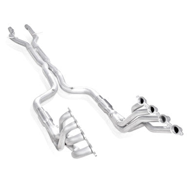 Stainless Works 2004-07 Cadillac CTS-V 3in Exhaust X-Pipe Chambered Mufflers 4in Tips