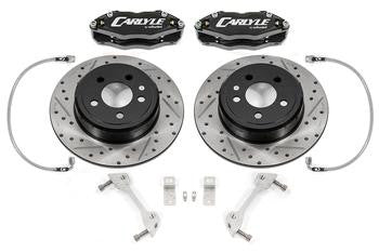 BMR 08-23 Dodge Challenger Brake Kit For 15in Conversion Black Calipers Non-Demon/Redeye