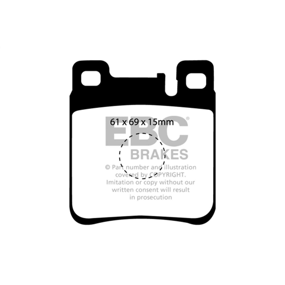 EBC DP2887 Greenstuff Brake Pads