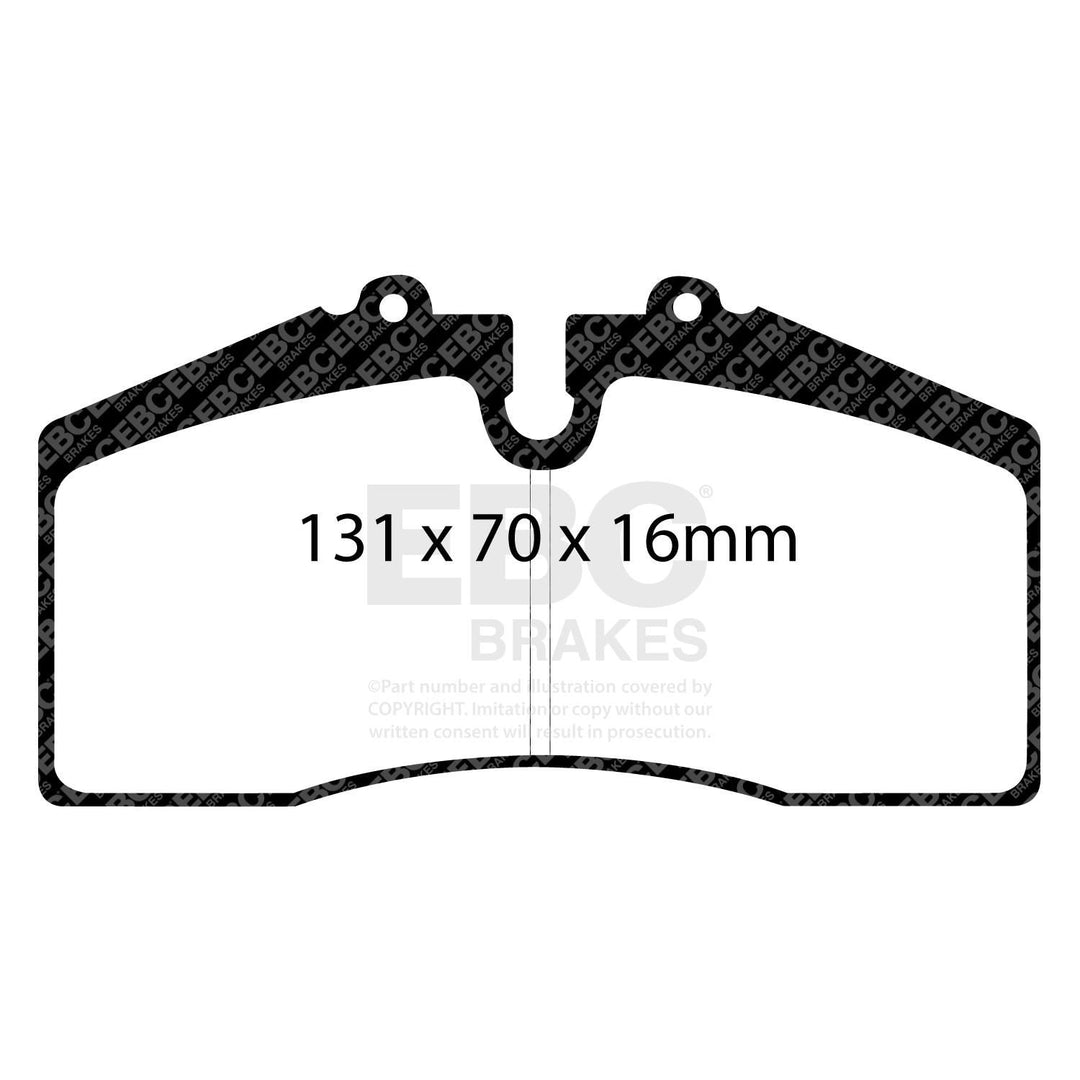 EBC DP41014R Yellowstuff Brake Pads