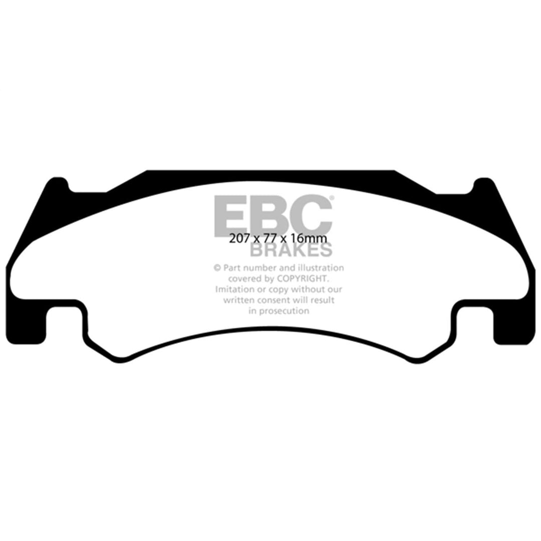 EBC DP41739R Yellowstuff Brake Pads