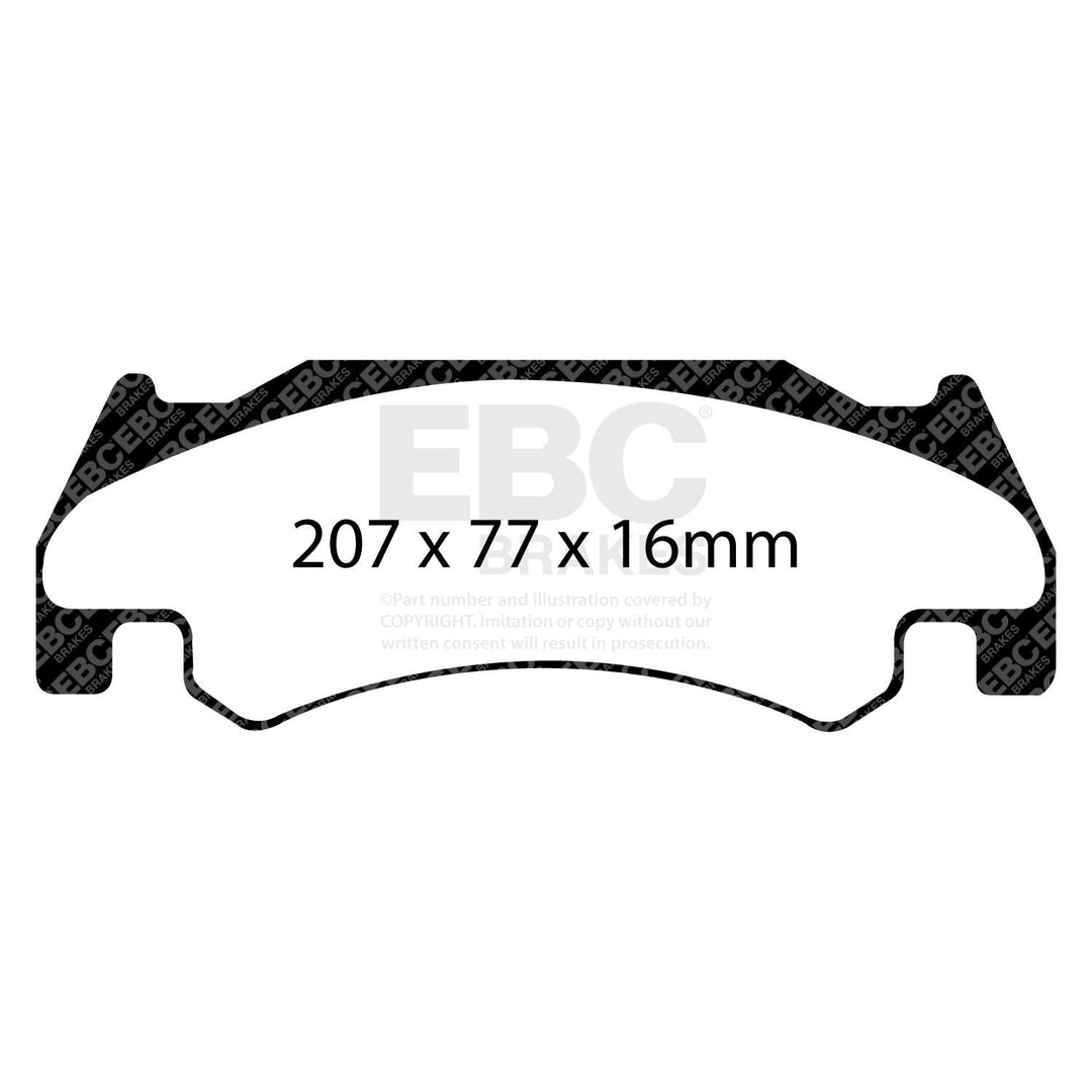 EBC DP61739 Greenstuff Brake Pads