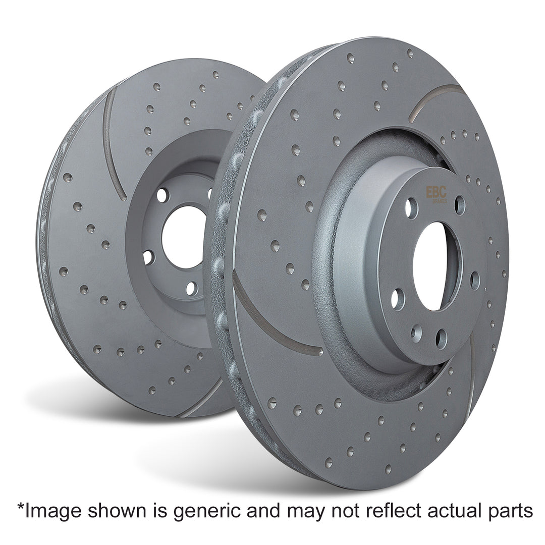EBC 09-15 Chevrolet Camaro 3.6 BSD Rear Rotors