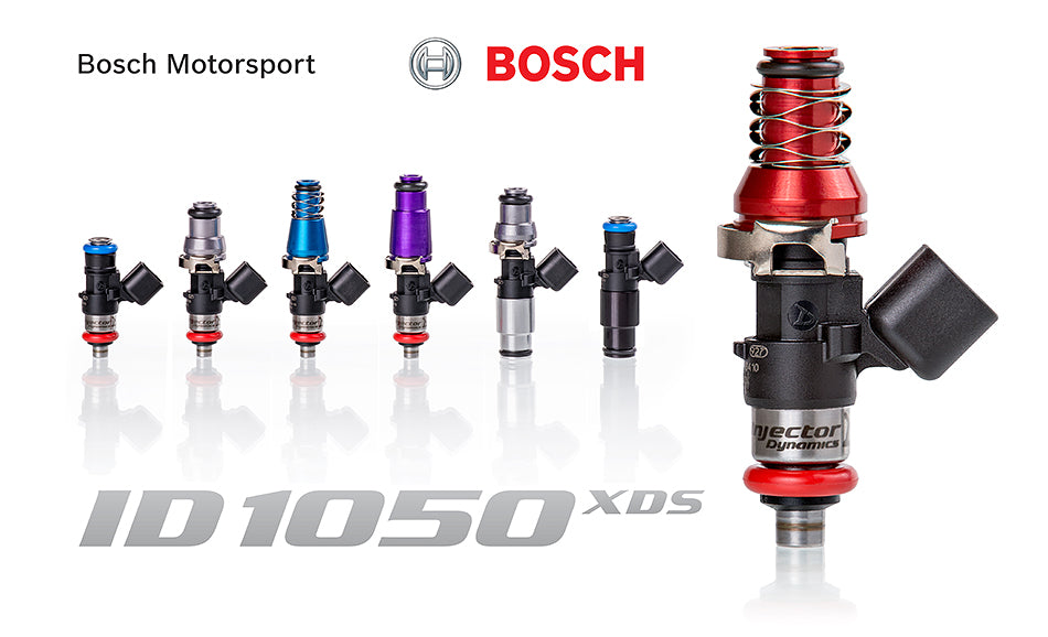 Injector Dynamics ID1050X Injectors 14mm (Purple) Top (Set of 6)