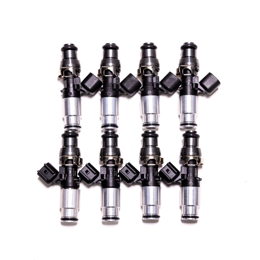 Injector Dynamics 1750-XDS - 48mm Length - 14mm Top - 14mm (Black) Bottom Adaptor (Set of 6)