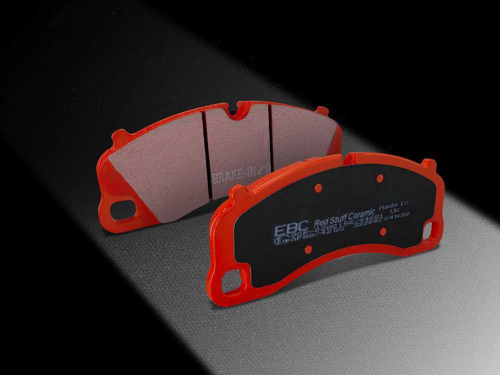 EBC Ford Saleen Mustang Alcon front calipers Redstuff Front Brake Pads