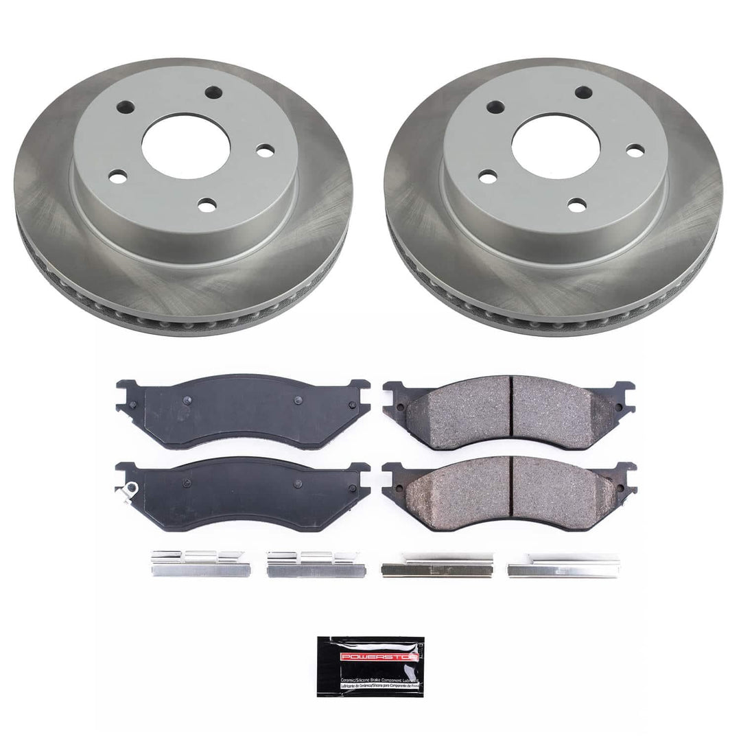 Power Stop 00-01 Dodge Ram 1500 Front Semi Rotor Kit