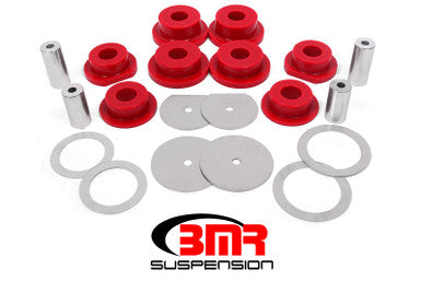BMR 08-18 Dodge Challenger Rear Cradle Bushing Kit Polyurethane