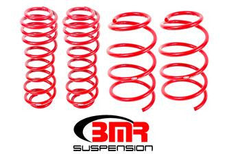 BMR 05-14 S197 Mustang GT Drag Version Lowering Springs (Set Of 4)