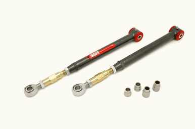 BMR 05-14 S197 Mustang On-Car Adj. Lower Control Arms / Rod End Combo (Poly)