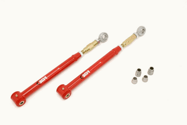 BMR 05-14 S197 Mustang On-Car Adj. Lower Control Arms / Rod End Combo (Polyurethane)