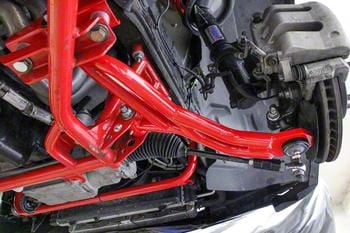 BMR 10-14 Ford Mustang Non-Adj. Lower A-Arms Delrin/Rod End w/ 19mm Tall Ball Joint
