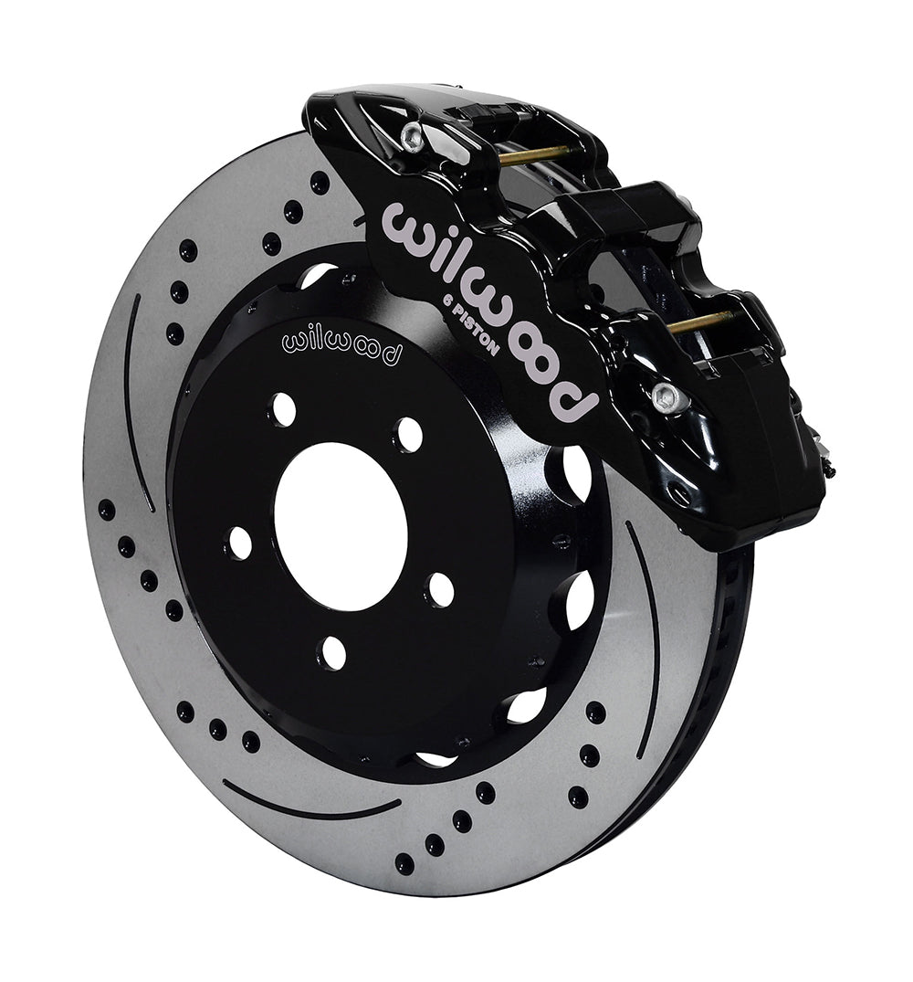 Wilwood AERO6 Front Hat Kit 14.25 Drilled 2010-2015 Camaro