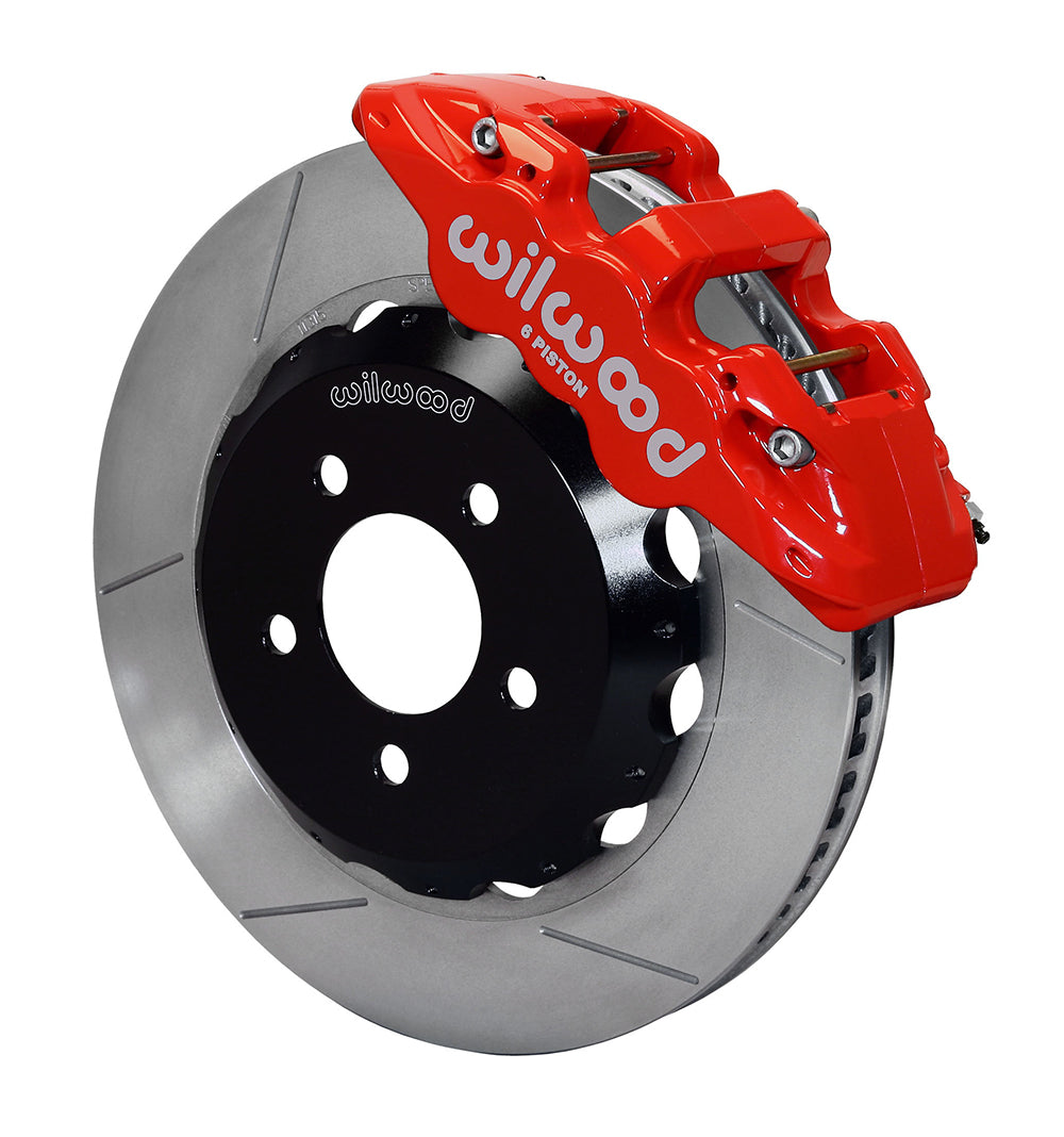 Wilwood AERO6 Front Hat Kit 14.25 Red 2010-2015 Camaro