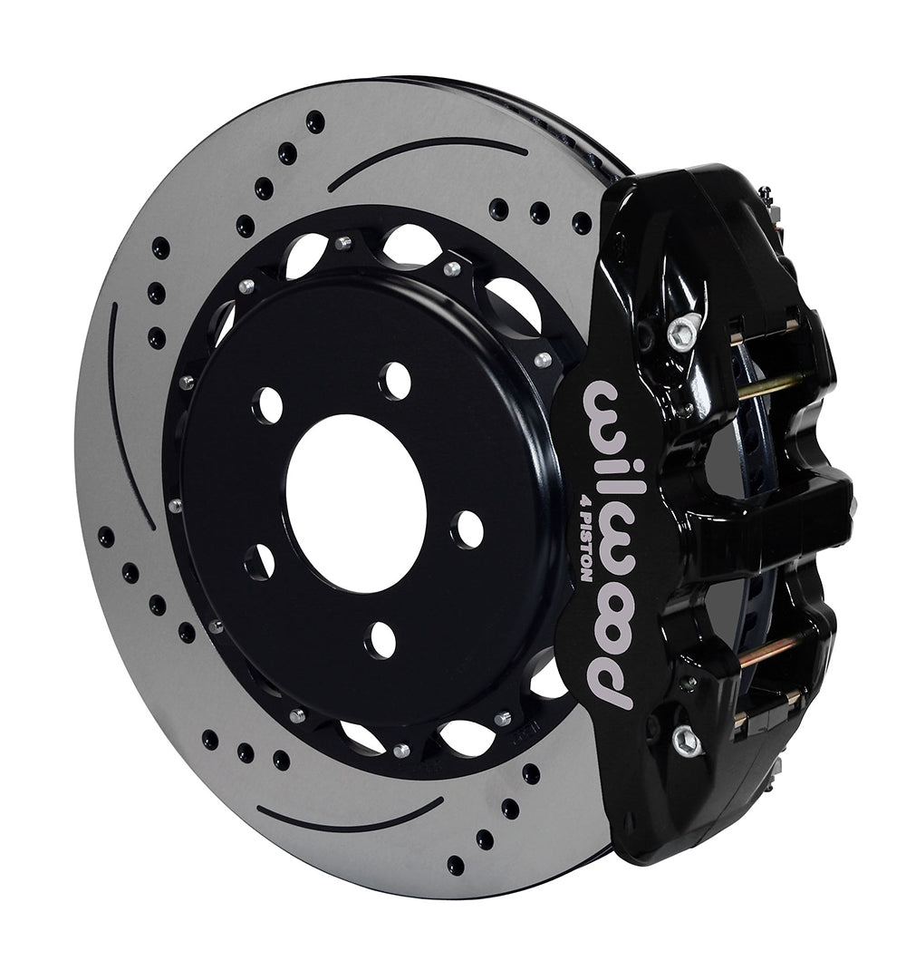 Wilwood AERO4 Rear Kit 14.25in Drilled 2010-2015 Camaro