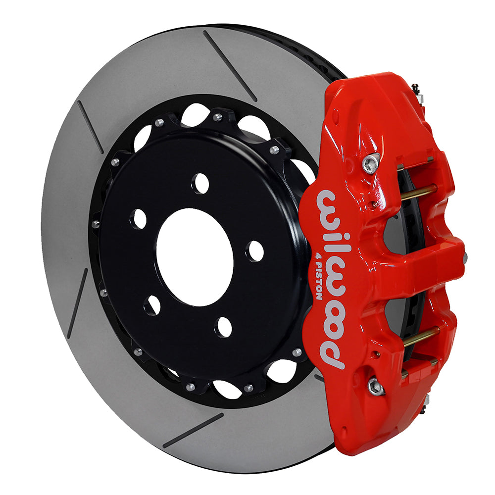 Wilwood AERO4 Rear Kit 14.25in Red 2010-2015 Camaro