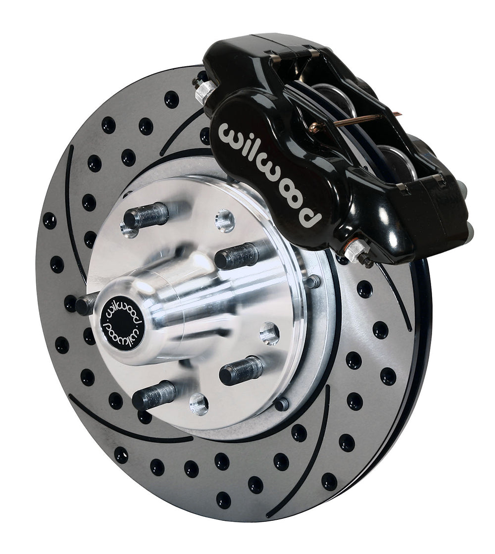 Wilwood Forged Dynalite Front Kit 11.00in Drilled 49-54 Chevy / 53-62 Corvette