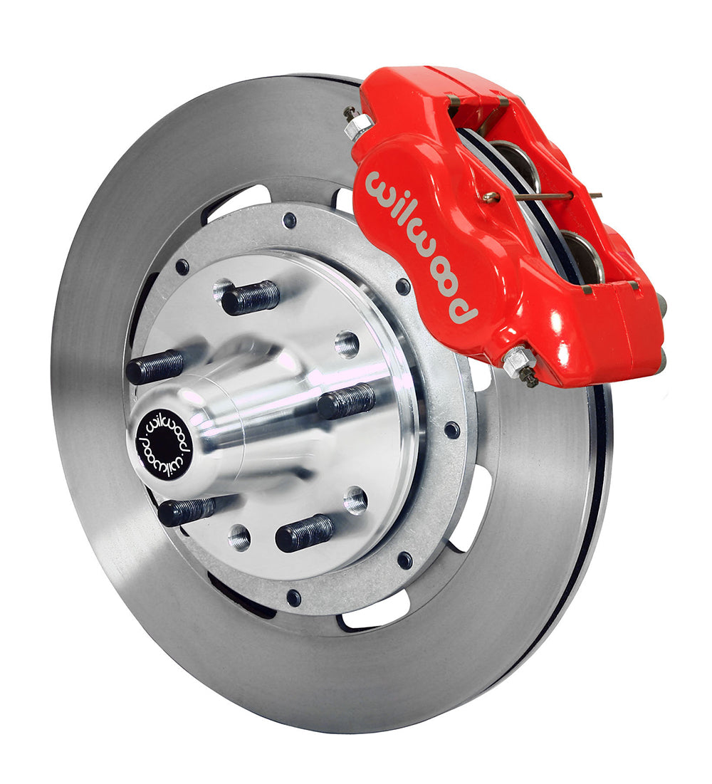 Wilwood Forged Dynalite Front Kit 12.19in Red 49-54 Chevy/53-62 Corvette (*Line Kit Needed*)