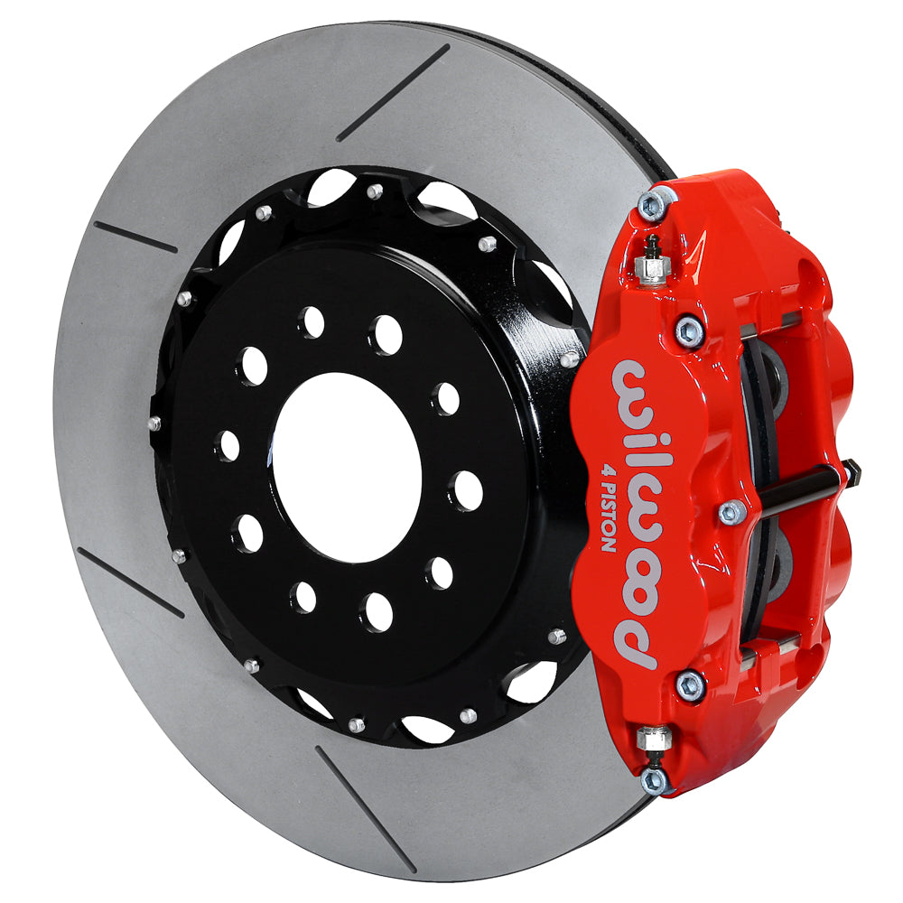 Wilwood Narrow Superlite 4R Rear Kit 14.00in Red Morrison Multilink IRS