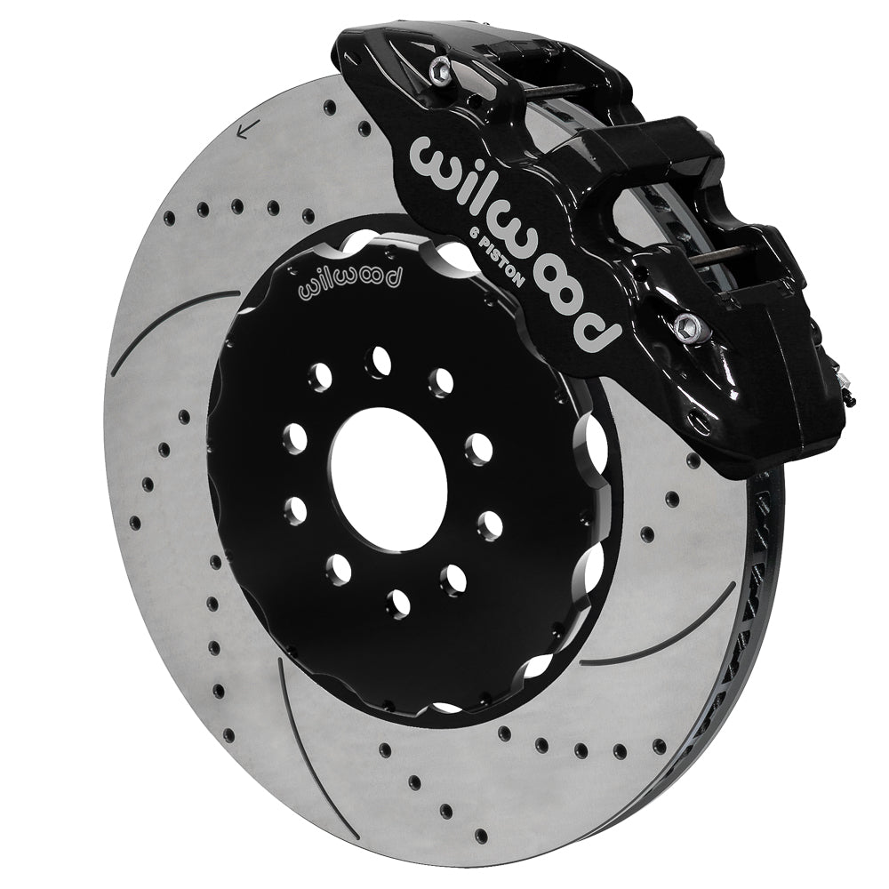 Wilwood AERO6 Front Hat Kit 15.00 Drilled 97-04 Corvette C5/Z06 05-13 C6