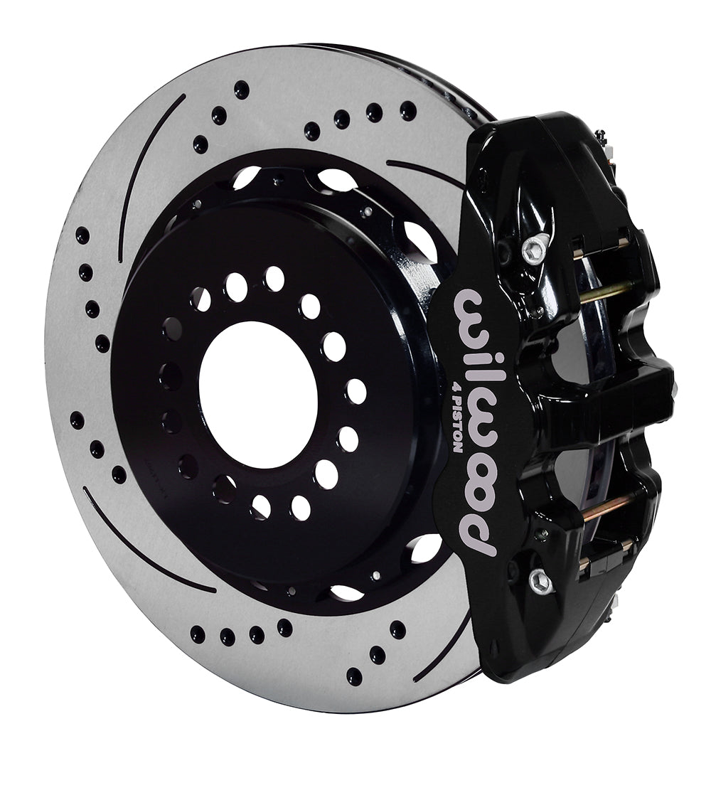Wilwood AERO4 Rear Kit 14.25in Drilled 2014-Up Challenger w/Lines