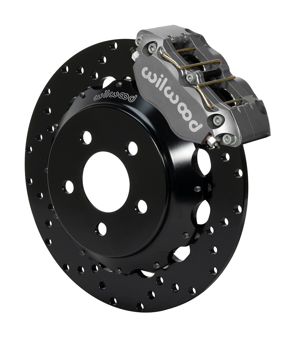 Wilwood Dynapro Radial Front Drag Kit 12.90in Drilled 15-23 Mustang