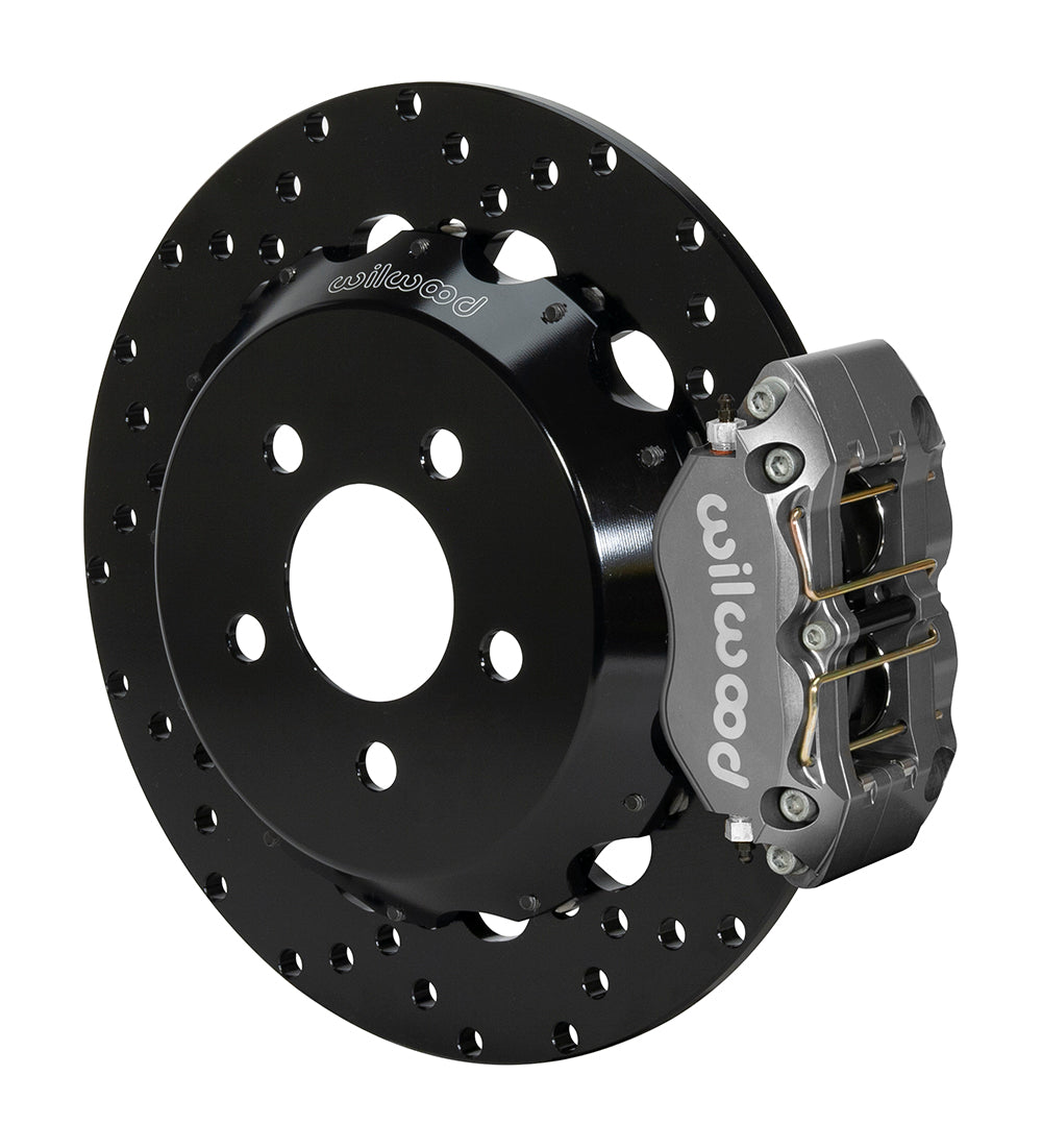 Wilwood Dynapro Radial Rear Drag Kit 12.90in Drilled 15-23 Mustang