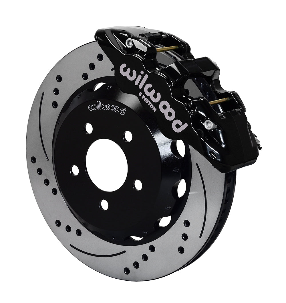 Wilwood AERO6 Front Hat Kit 14.00 Drilled Corvette C7